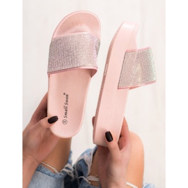 SHELOVET Zapatillas en la plataforma rosado 3