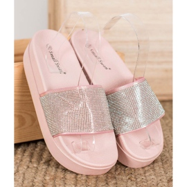 SHELOVET Zapatillas en la plataforma rosado 4