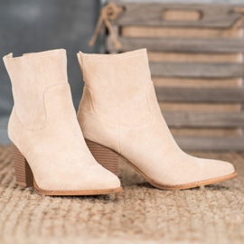 Seastar Botas sin cordones en un poste beige 4
