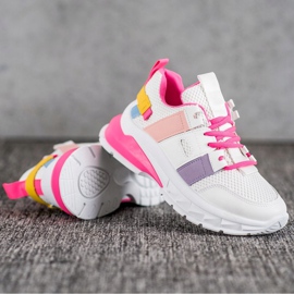 Seastar Zapatillas de colores con malla blanco multicolor 1 Seastar Zapatillas de colores con malla blanco multicolor 1