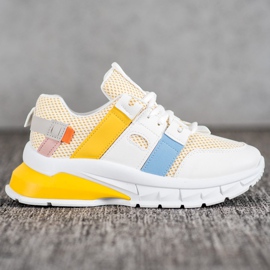 Seastar Zapatillas de colores con malla blanco multicolor 1 Seastar Zapatillas de colores con malla blanco multicolor 1