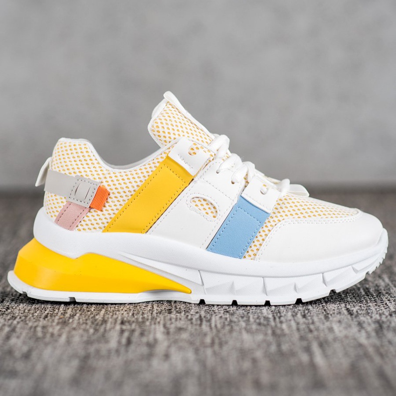 Seastar Zapatillas de colores con malla blanco multicolor 1 Seastar Zapatillas de colores con malla blanco multicolor 1