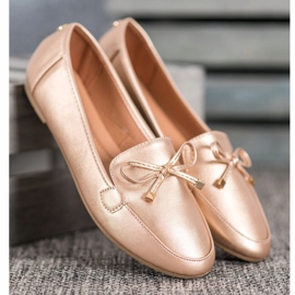 Clowse Elegantes bailarinas doradas dorado 3