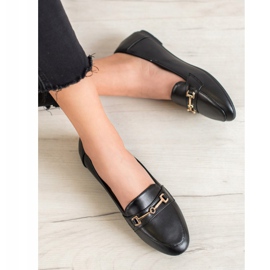 Clowse Calzado de cuero ecológico con estilo negro 2 Clowse Calzado de cuero ecológico con estilo negro 2