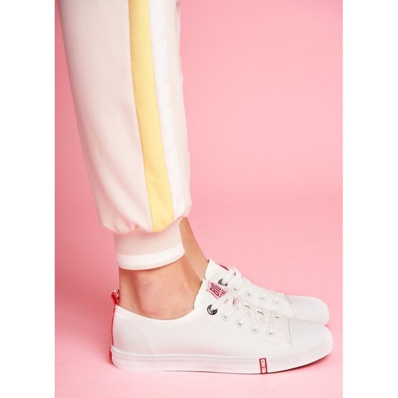 Zapatillas blancas mujer Big Star FF274087 blanco 1