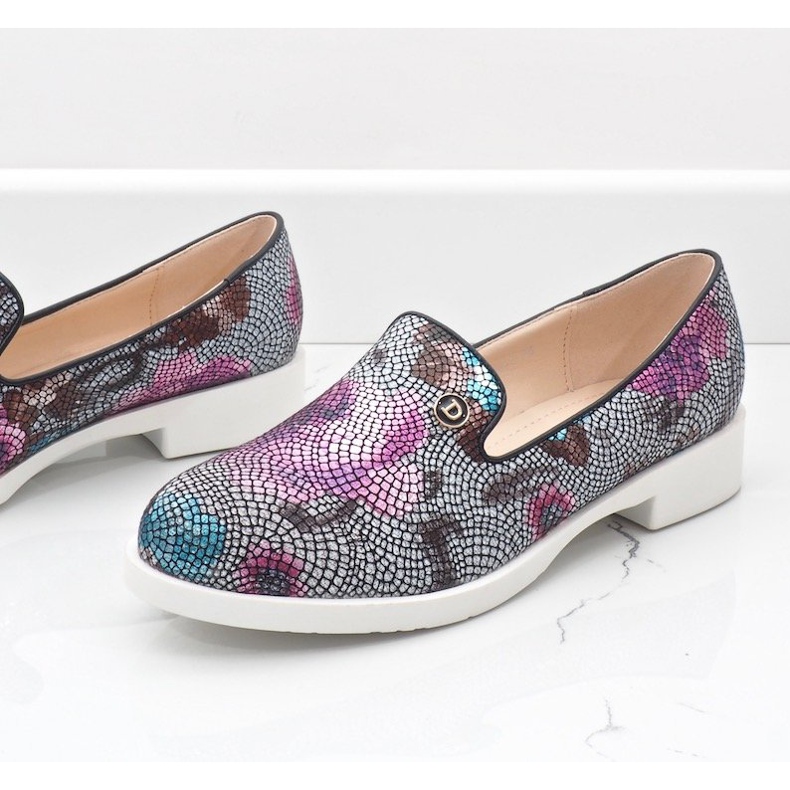 Zapatos de jazz clásicos negros florales ZQ630-1 multicolor 1