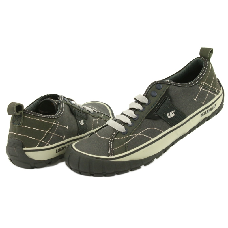 Caterpillar Neder Canvas M P713031 marrón gris 3