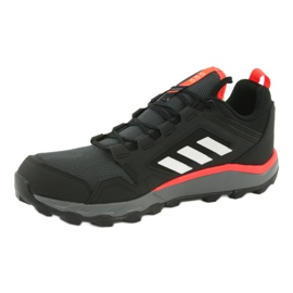 Zapatillas Adidas Terrex Agravic Tr M EF6855 negro rojo 2