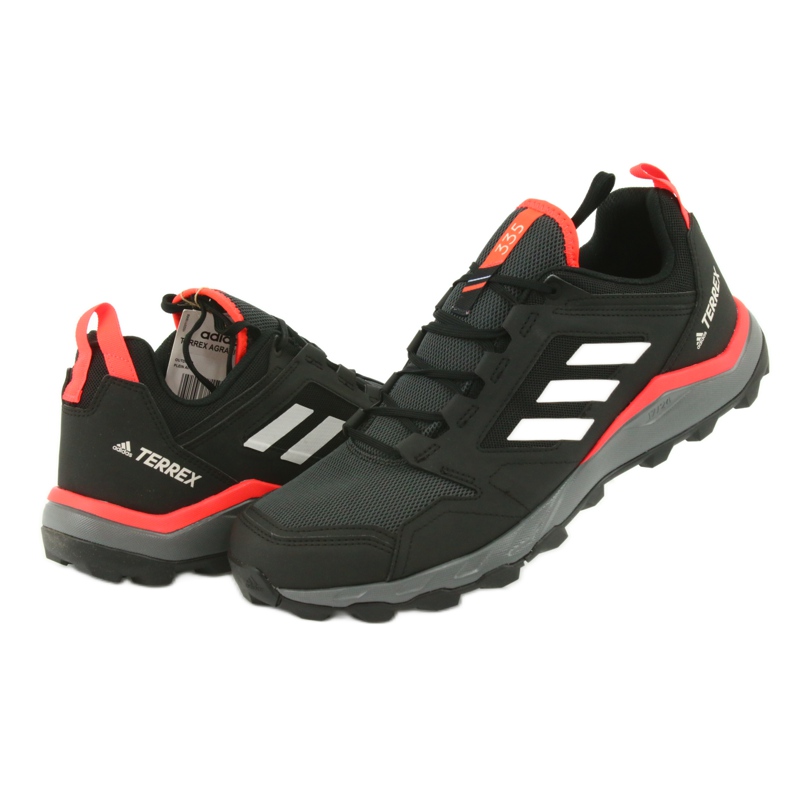 Zapatillas Adidas Terrex Agravic Tr M EF6855 negro rojo 4