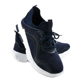 Deportivas hombre azul marino LF21-2 3