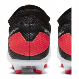 Zapatillas de fútbol Nike Phantom Vsn 2 Academy Df FG / MG M CD4156-106 negro blanco 4