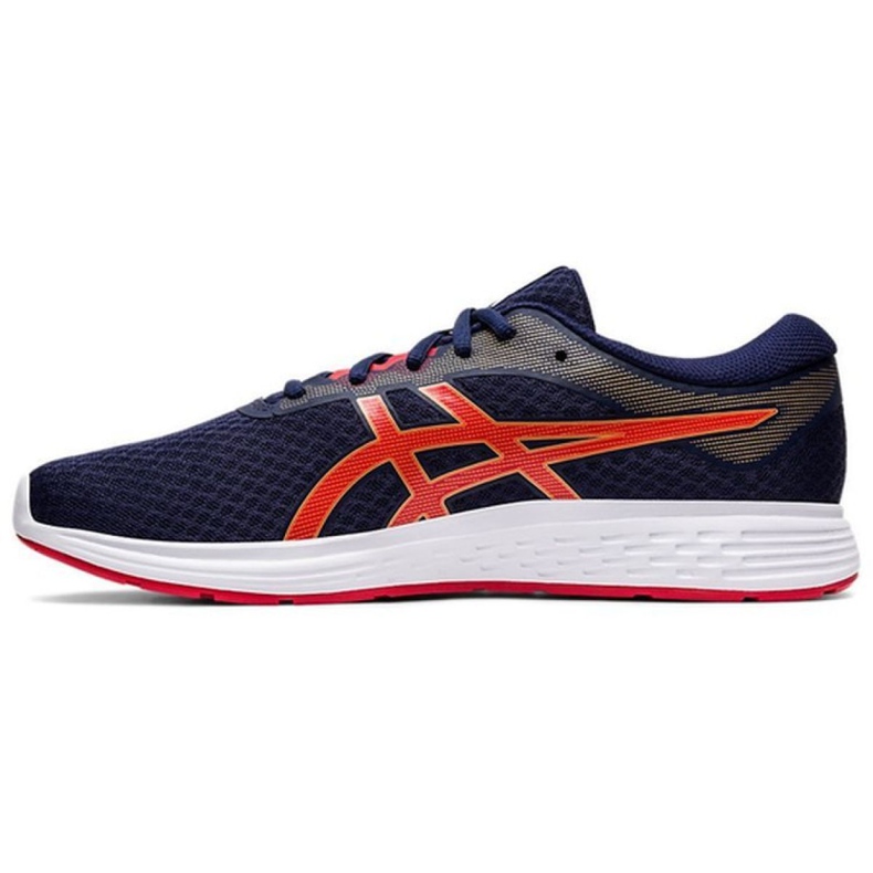 Zapatillas de hombre Asics Patriot 11 M 1011A568-402 rojo azul marino 1
