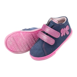 Mazurek 264 Motor -Navy/Pink Butterfly Boots azul 5