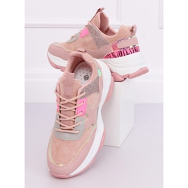 Rosa HL-12 Zapatillas deportivas rosa rosado 3