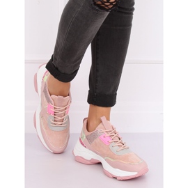 Rosa HL-12 Zapatillas deportivas rosa rosado 4