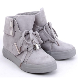 Zapatillas grises para mujer NC158 gris 1
