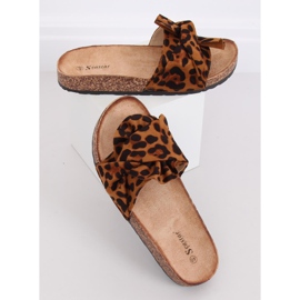 Zapatilla corcho estampado leopardo CK115P Leopardo marrón 2 Zapatilla corcho estampado leopardo CK115P Leopardo marrón 2