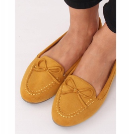 Mocasines mujer mostaza 9F127 Amarillo 2 Mocasines mujer mostaza 9F127 Amarillo 2