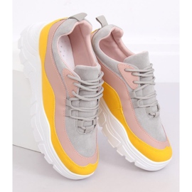 Zapatillas deportivas multicolor 902-3 Amarillo 1