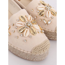 Alpargatas beige para mujer JH96P Beige 1
