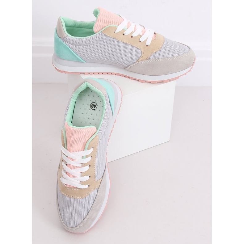 Zapatillas deportivas multicolor BL191P Gris 1