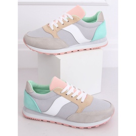 Zapatillas deportivas multicolor BL191P Gris 2