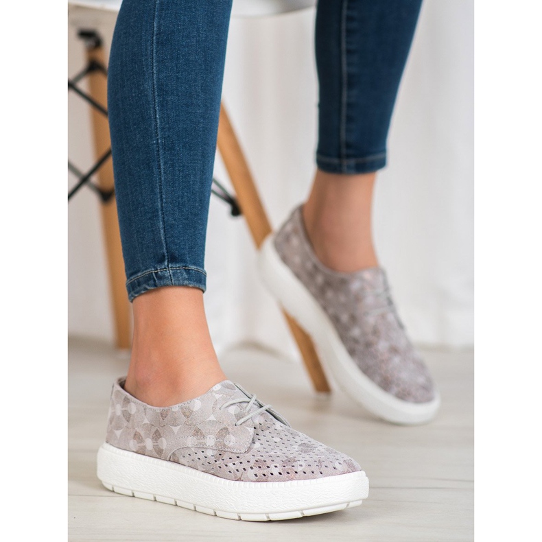 Goodin Zapatos de cuero ligero marrón 2 Goodin Zapatos de cuero ligero marrón 2