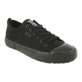 Big Star FF274A080 Sneakers negras para mujeres zapatillas negras negro 1