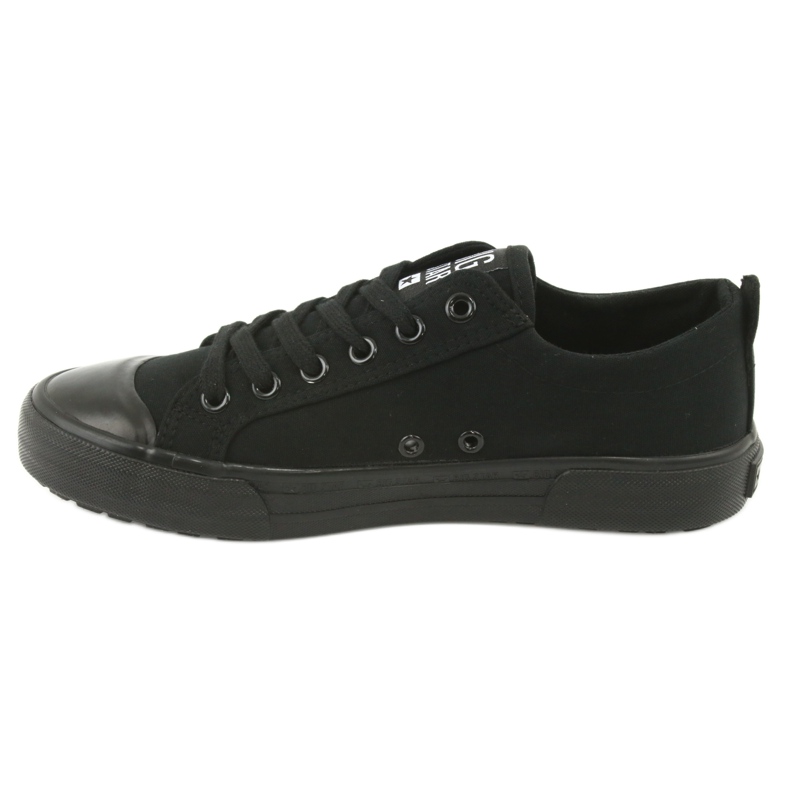 Big Star FF274A080 Sneakers negras para mujeres zapatillas negras negro 2