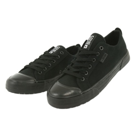 Big Star FF274A080 Sneakers negras para mujeres zapatillas negras negro 3