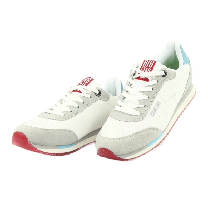 Zapatilla deportiva estrella blanca BIG STAR FF 274874 blanco 2