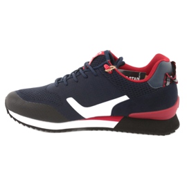 Calzado deportivo Big Star FF 174205 blanco rojo azul marino 2