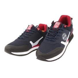 Calzado deportivo Big Star FF 174205 blanco rojo azul marino 3