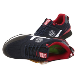 Calzado deportivo Big Star FF 174205 blanco rojo azul marino 5