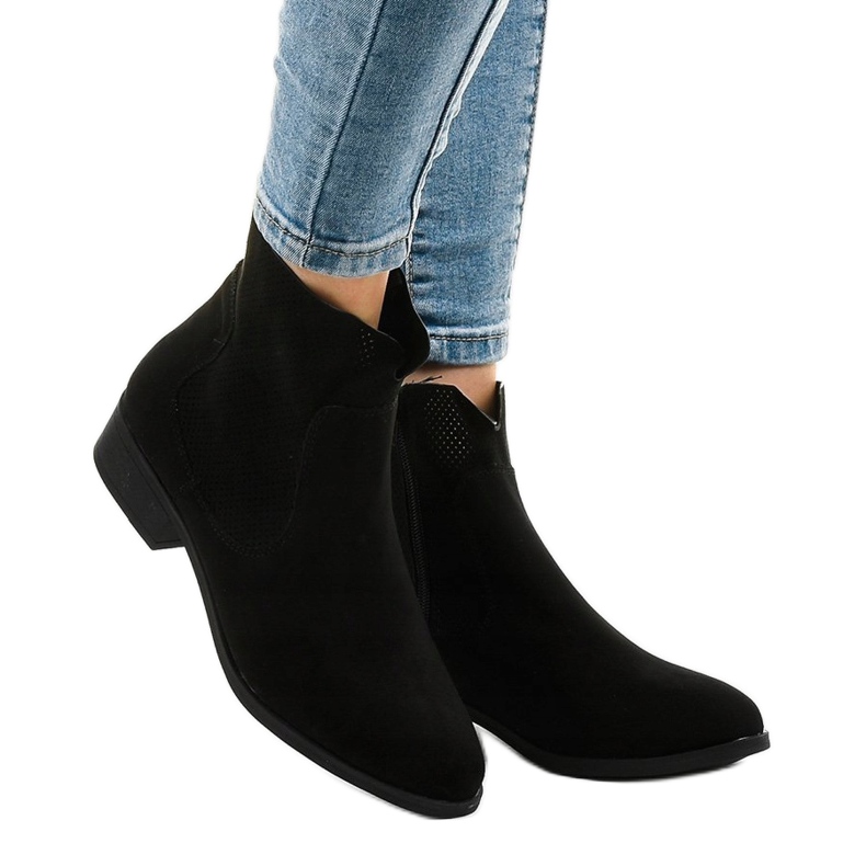 Botas vaqueras negras 22M negro 1 Botas vaqueras negras 22M negro 1