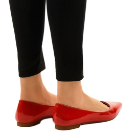 Bailarinas barnizadas rojo MM5018 3