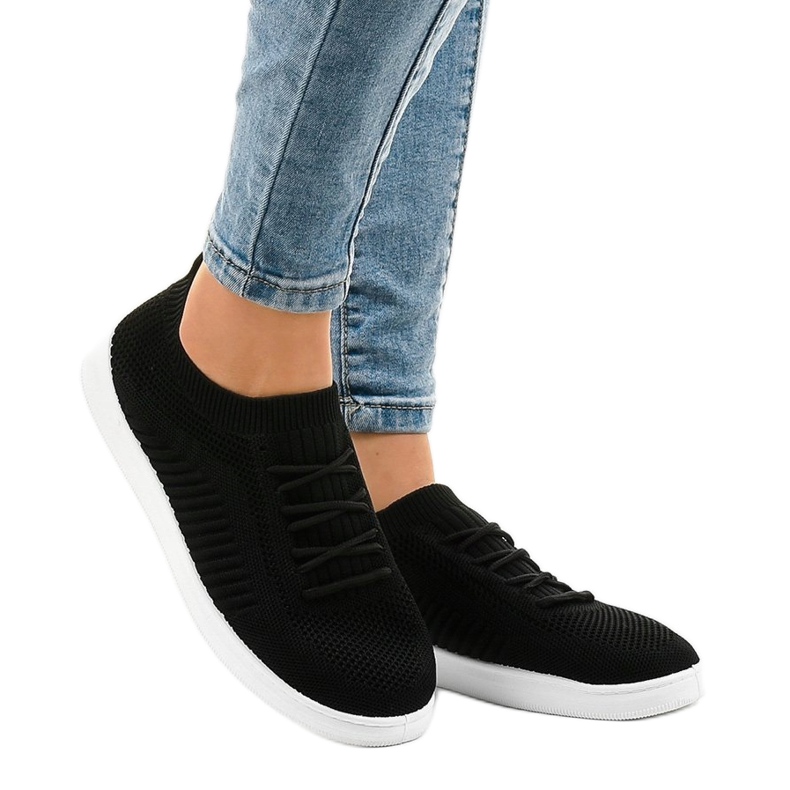 Zapatilla deportiva mujer negra 2969 negro 1