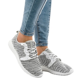 Zapatillas deportivas de mujer blancas 7-6875C multicolor 1 Zapatillas deportivas de mujer blancas 7-6875C multicolor 1