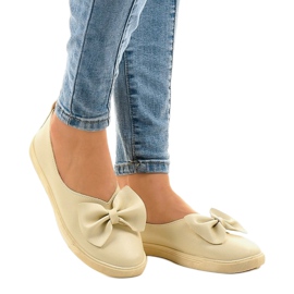 Zapatillas sin cordones beige 8895-3 1