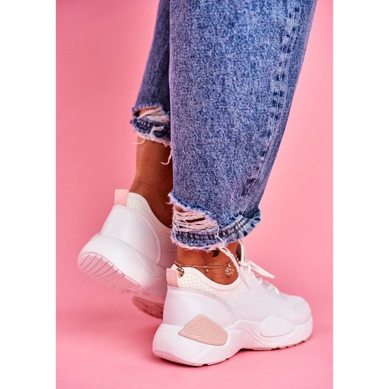 BUGO Zapatillas Deportivas Mujer Fellen Rosa y Blanco 2