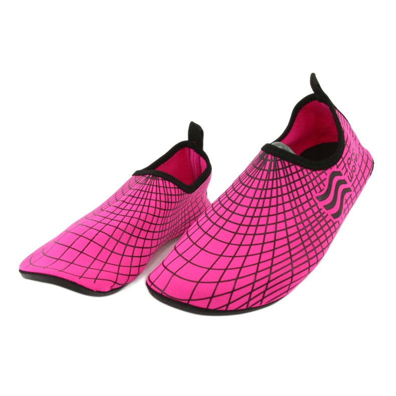 Botas de neopreno ProWater para agua rosas y morados 3 Botas de neopreno ProWater para agua rosas y morados 3