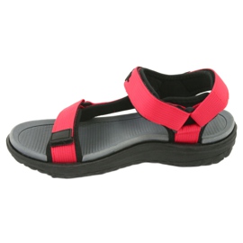Sandalias con inserto de espuma Lee Cooper LCW-20-34-014 negro rojo 2