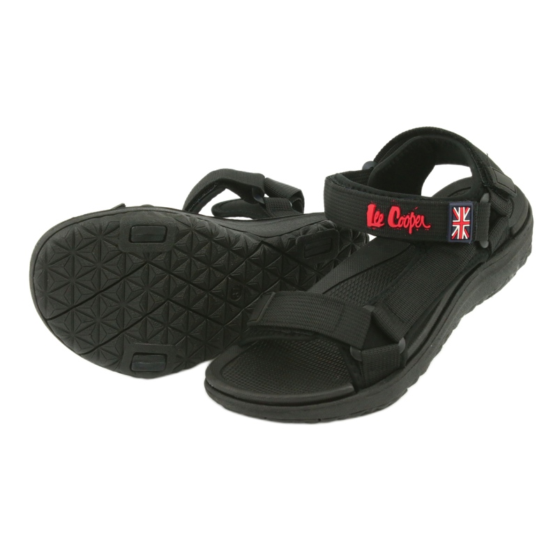 Sandalias deportivas para hombre Lee Cooper LCW-20-34-016 negro 4