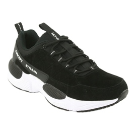 Zapatos deportivos McKey MSP1464 de ante negro 1
