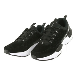 Zapatos deportivos McKey MSP1464 de ante negro 3