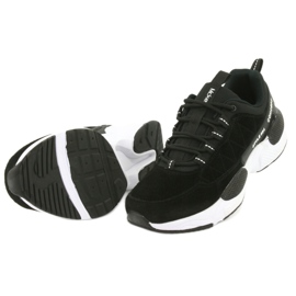 Zapatos deportivos McKey MSP1464 de ante negro 5