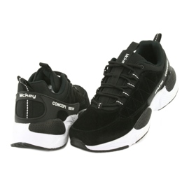 Zapatos deportivos McKey MSP1464 de ante negro 4