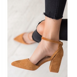 Seastar Bombas de gamuza con estilo beige 2