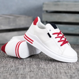 SHELOVET Zapatos deportivos blancos de moda 2