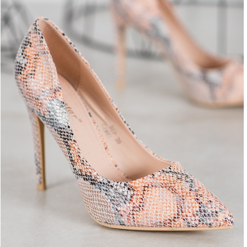 Seastar Tachuelas con estampado de leopardo multicolor 1 Seastar Tachuelas con estampado de leopardo multicolor 1